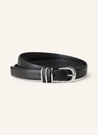 Paski - Boss Pasek Skórzany Carol schwarz - BOSS - miniaturka - grafika 1