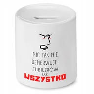 Skarbonki - Dla Drwala Skarbonka na Urodziny na Prezent z Nadrukiem ze Zdjęciem + Opakowanie na prezent (wzór 01) - miniaturka - grafika 1