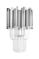 Lampy ścienne - King Home Kinkiet IMPERIAL WALL SILVER Stal Kryształ DW-B5688S.WALLSILVER) DW-B5688S.WALLSILVER - miniaturka - grafika 1
