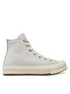 Buty dla dziewczynek - Converse Trampki Chuck Taylor All Star Eva Lift Platform Tonal Canvas A10382C Szary - miniaturka - grafika 1