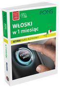 Książki do nauki języka włoskiego - Pons Włoski w 1 miesiąc szybki kurs językowy - Anne Braun, Marina Ferdeghini, Paola Niggi - miniaturka - grafika 1