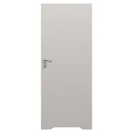 Drzwi wewnętrzne - Drzwi wewnętrzne bezprzylgowe łazienkowe pełne Vector T 90 prawe z podcięciem wentylacyjnym Kaszmir Porta - miniaturka - grafika 1