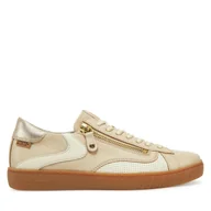 Sneakersy damskie - Sneakersy Pikolinos W7B-6978C2 Beżowy - miniaturka - grafika 1