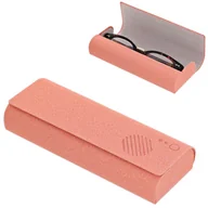 Akcesoria do okularów - Etui okularowe na magnes ET-123B łososiowy - miniaturka - grafika 1