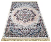 Dywany - Klasyczny dywan z wzorami do salonu B8-L07 - miniaturka - grafika 1