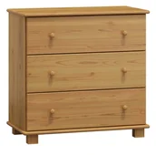 Komody - Komoda sosnowa drewniana 3s g47 olcha - miniaturka - grafika 1