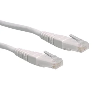 Roline UTP Patch Cable Kat.6 white 3,0m 21.15.1556 - Kable miedziane - miniaturka - grafika 1