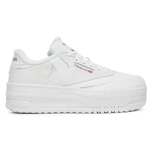 Reebok CLUB C EXTRA 100075205 Biały - Buty dla dziewczynek - miniaturka - grafika 1
