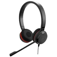 Sprzęt konferencyjny i radiowęzłowy - Jabra EVOLVE 30 II UC Stereo USB Headband, Noise cancelling, USB and 3.5 connectivity, with mute-button and volume control on the cord, with leather e 5399-829-309 - miniaturka - grafika 1
