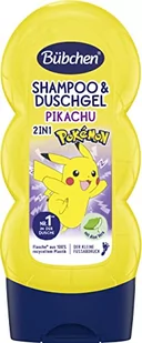 Bübchen Szampon i żel pod prysznic dla dzieci, Pokémon Pikachu Edition, 230 ml - Kosmetyki kąpielowe dla dzieci - miniaturka - grafika 1