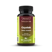 Suplementy naturalne - Pharmovit Czystek w kapsułkach 90 sztuk - miniaturka - grafika 1