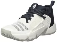 Buty dla dziewczynek - adidas Trae Unlimited trampki dziecięce, uniseks, Cloud White Carbon Metal Grey, 43 EU - miniaturka - grafika 1