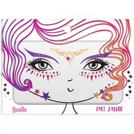 Urodziny dziecka - Snails Naklejki na twarz Face Tattoo Snails - Fairy Dust - miniaturka - grafika 1