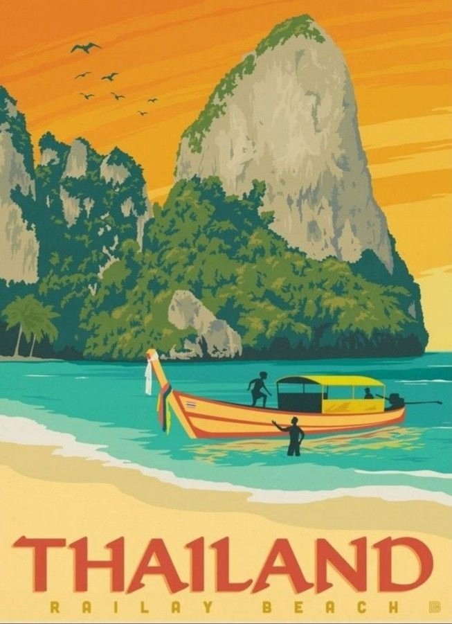 PUZZLE Vintage Retro Tajlandia A3 252 el z Nadrukiem + IMIĘ Pudełko