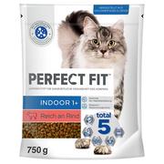 Sucha karma dla kotów - Perfect Fit Indoor 1+, z wołowiną - 6 x 750 g - miniaturka - grafika 1