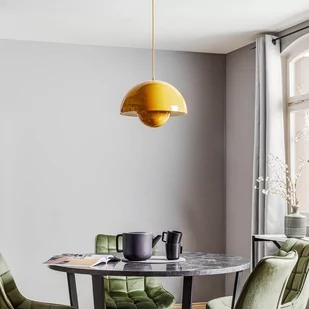 &Tradition Flowerpot VP7 wisząca 37 musztardowa - Lampy sufitowe &Tradition Flowerpot VP7 wisząca 37 musztardowa - Lampy sufitowe - miniaturka - grafika 2