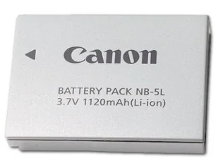 Canon Akumulator Li-Ion do NB-5L 1050 mAh, 3.7 V - Kamery cyfrowe - akcesoria - miniaturka - grafika 1