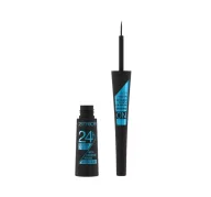 Eyelinery - Catrice 24h Brush Liner Waterproof Eyeliner Wodoodporny 010 - miniaturka - grafika 1