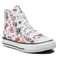 Trampki damskie - Converse Trampki Ctas Hi 372874C White/University Red/Black - miniaturka - grafika 1