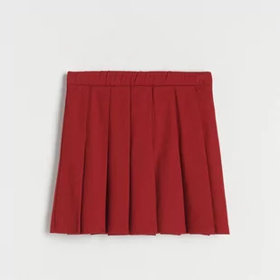 Reserved - Plisowana spódniczka - Czerwony - Sukienki i spódniczki dla dziewczynek - miniaturka - grafika 1