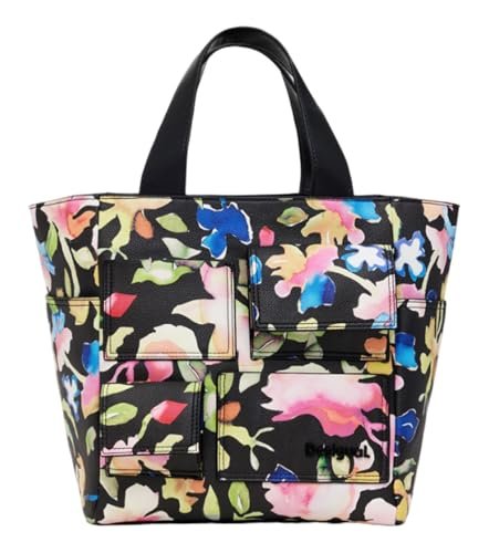 Desigual Women's Accessories PU Shoulder Bag, materiał Finish, Wykończenie materiału