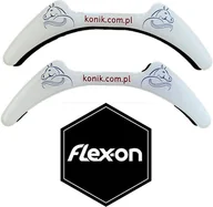 Akcesoria jeździeckie - Flex-on Wstawki magnetyczne górne do strzemion ADULT konik logo - miniaturka - grafika 1