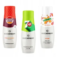 Syropy i koncentraty owocowe - Zestaw 3 koncentratów Sodastream Schwip Schwap + 7up Free + Mirinda Zero - miniaturka - grafika 1