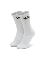 Skarpetki męskie - Vans Skarpety Wysokie Męskie Skate Crew VN0A311QWHT1 Biały - miniaturka - grafika 1
