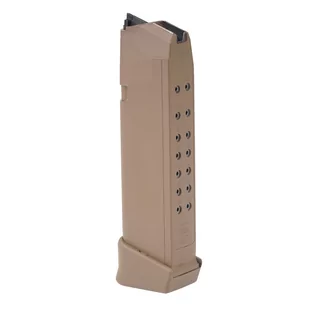 Glock - Magazynek do G17 Gen 5 / G19X - 9x19 mm Para - FDE - 17 + 2 naboi - Osprzęt do wiatrówek - miniaturka - grafika 2