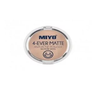 MIYO 4-EVER MATTE - ANTI-ACNE POWDER - Prasowany puder matujący do skóry trądzikowej MIYPDTR - Pudry do twarzy - miniaturka - grafika 1