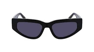Okulary przeciwsłoneczne - Calvin Klein Okulary przeciwsłoneczne damskie, Czarny, Rozmiar uniwersalny - miniaturka - grafika 1