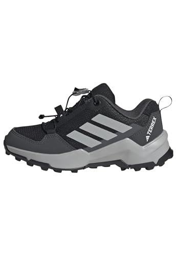 adidas Uniseks - dzieci Terrex AX4S SPEED LACING Hiking Shoes Kids, core black/grey two/grey six, 31 EU