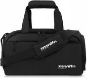 Torby sportowe - Zagatto, Torba sportowa męska damska na trening 16L, czarna torba fitness - miniaturka - grafika 1