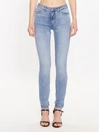 Spodnie damskie - ICHI Jeansy 20110968 Niebieski Slim Fit - miniaturka - grafika 1