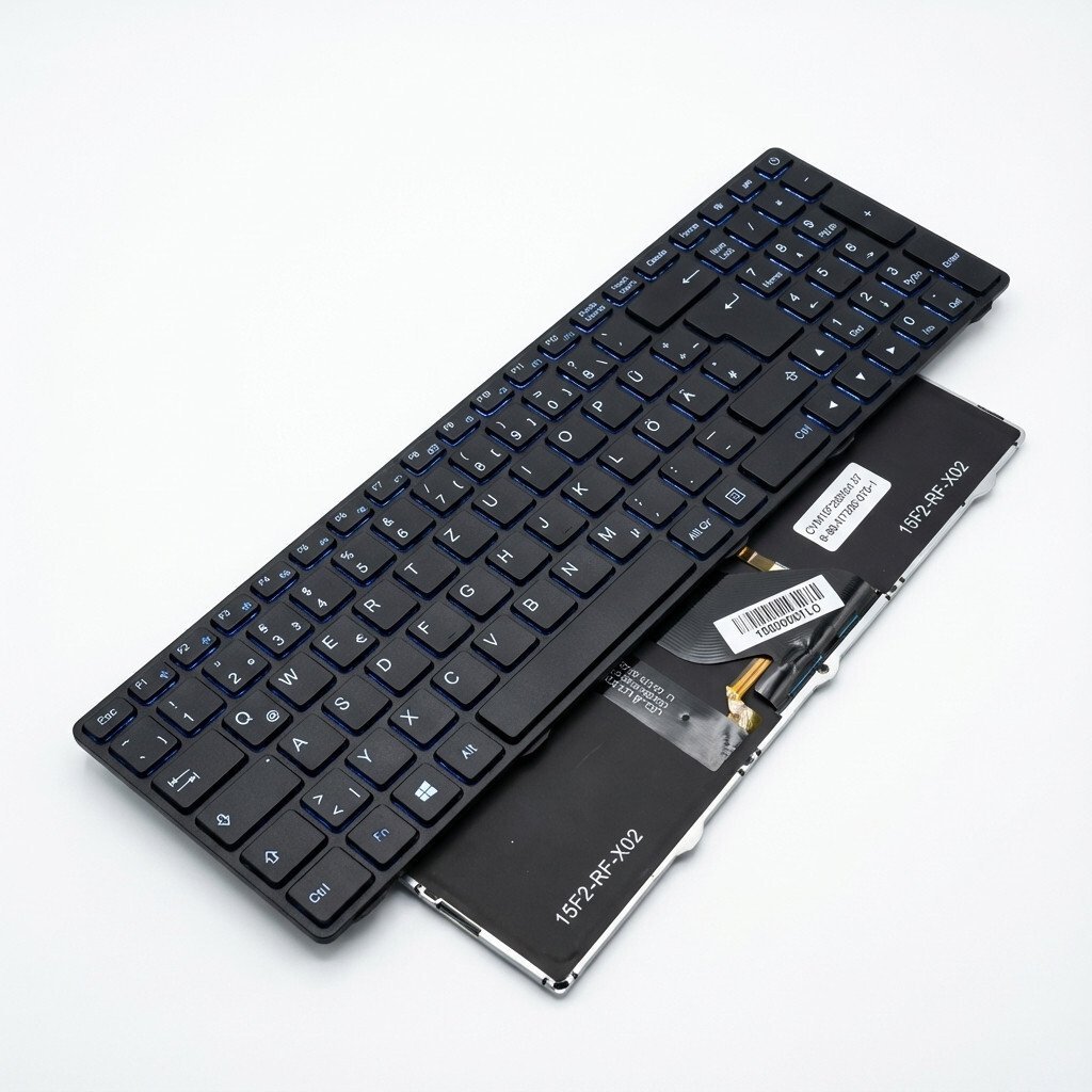 Terra Tastatur Mobile 1515/1715V/1776 beleuchtet[DE] 6-80-N7500-070-1