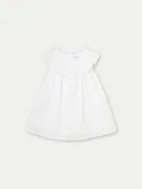 Sukienki i spódniczki dla dziewczynek - Mayoral Sukienka letnia 1915 Biały Regular Fit - miniaturka - grafika 1