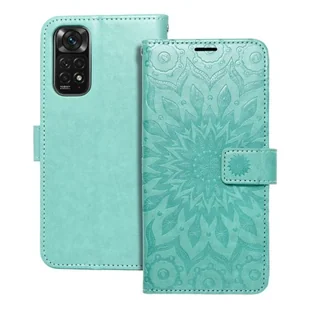 OEM Kabura Mezzo Book Do Xiaomi Redmi Note 11 / 11s Mandala Zielony - Etui i futerały do telefonów - miniaturka - grafika 1
