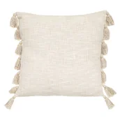 Poduszki dekoracyjne - Ozdobna poduszka z frędzlami 50 x 50 cm 172477A - miniaturka - grafika 1