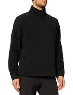 Kurtki męskie - Regatta Męska kurtka polarowa Thor Overhead, czarna (czarna), XXXL (rozmiar producenta: XXXL) - miniaturka - grafika 1
