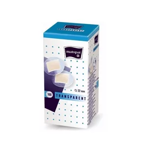 Plastry Transparent średnica 22mm - 100 szt. - Apteczki i materiały opatrunkowe - miniaturka - grafika 1