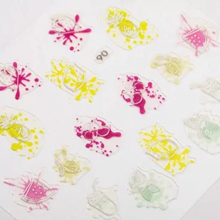 Allepaznokcie Naklejki biżuteryjne 5D samoprzylepne wypukłe akrylowe Nr 06 - Ozdoby do paznokci Allepaznokcie Naklejki biżuteryjne 5D samoprzylepne wypukłe akrylowe Nr 06 - Ozdoby do paznokci - miniaturka - grafika 1