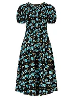 Sukienki - ApartFashion Sukienka damska, Niebieski-wielokolorowy., 38 - miniaturka - grafika 1