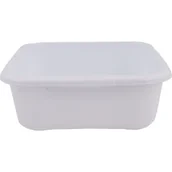 Inne artykuły do sprzątania - Miska kwadrat Alaca 6 l biała - miniaturka - grafika 1