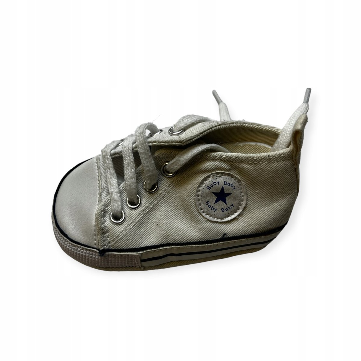 Buty dla niemowląt białe 11cm