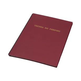 Delfin Teczka z rączką MAXI grzbiet 10cm - czarna - Teczki i skoroszyty - miniaturka - grafika 1