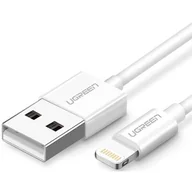 Kable USB - UGREEN Kabel 20730 (USB 2.0 M - Lightning M; 2m; kolor biały) 2_223256 - miniaturka - grafika 1