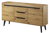 Inne meble do salonu - Komoda Nordi Nksz160 Dąb Artisan - miniaturka - grafika 1