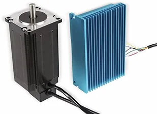 Joy-it Silnik krokowy Nema23-04cl 3 Nm 4,2 A Średnica wału: 7,5 mm - Filamenty i akcesoria do drukarek 3D - miniaturka - grafika 1