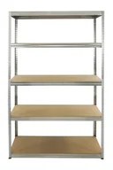 Szafy i regały magazynowe - Regał Helios magazynowy metalowy HZZ_213X120X45_5_350 ilość półek 5 nośność 350 kg / Wamar-Sosenka - miniaturka - grafika 1