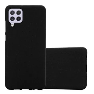 Etui Pokrowiec Do Samsung Galaxy A22 4G / M22 / M32 4G Obudowa w FROST CZARNY TPU Silikon Case Cover Ochronny Plecki Cadorabo - Etui i futerały do telefonów - miniaturka - grafika 1